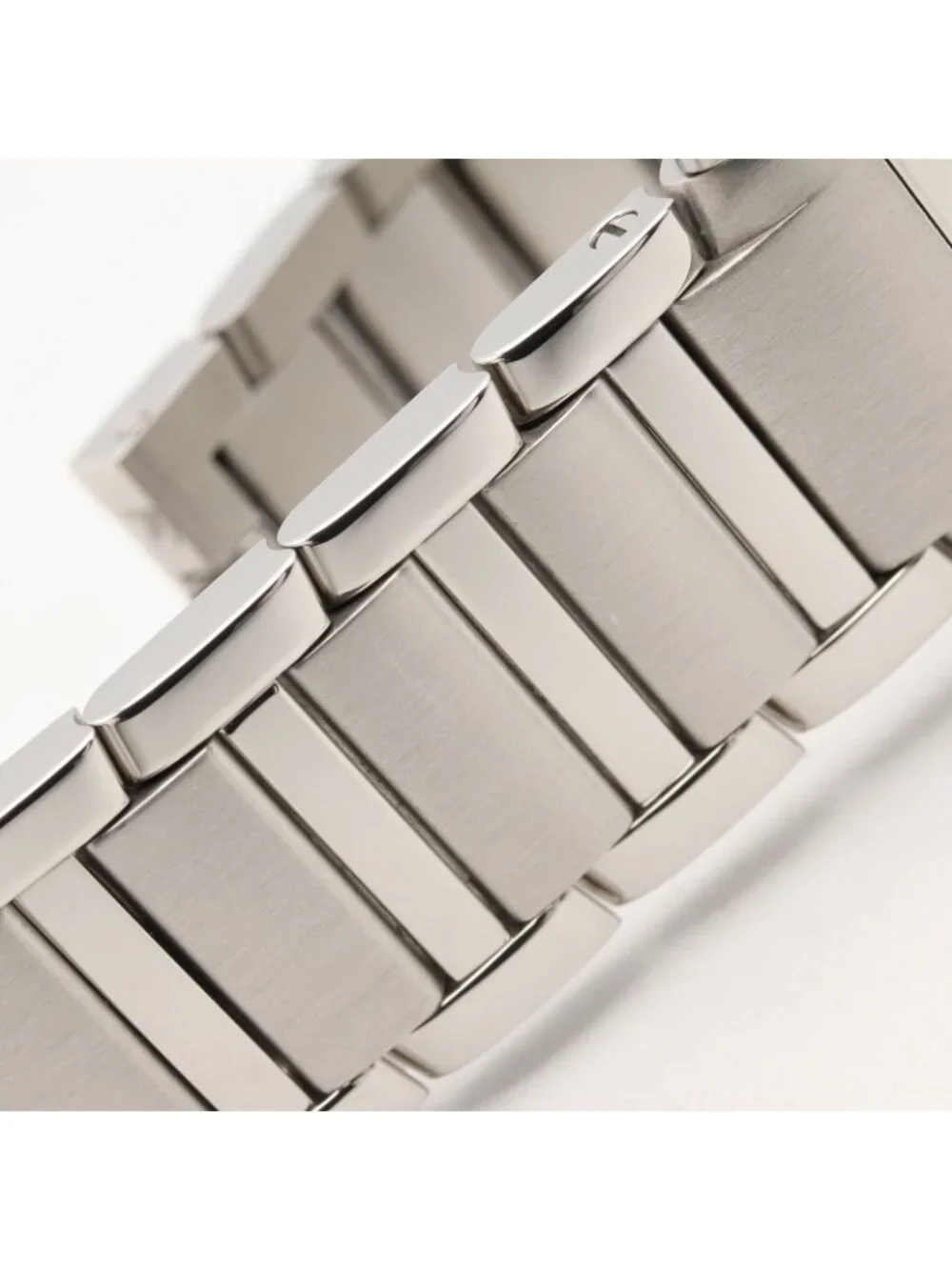 Cartier Watch Tank Francaise SM Silver Stainless Steel